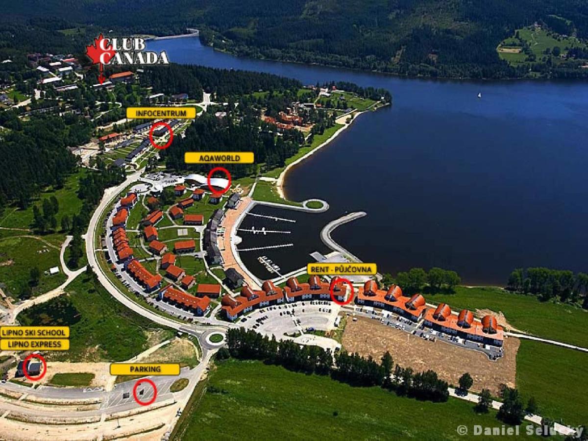 Aparthotel Rezidence Club Canada Lipno 25 Lipno nad Vltavou Exteriér fotografie